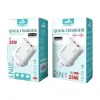 جهاز شحن كهربائي أبيض سريع متعدد الوظائف مزود بجهاز تفاح آأندرويد Item Picture